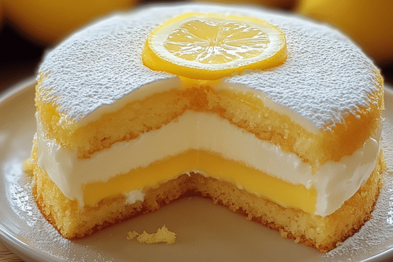 Lemon Custard Cake