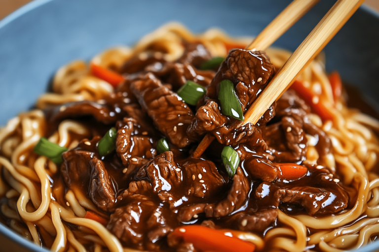 Hoisin Beef Noodles