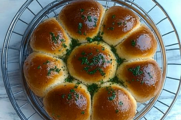 Ukrainian Garlic Bread