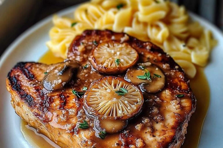 Pasta with Creamy Mushroom Sauce