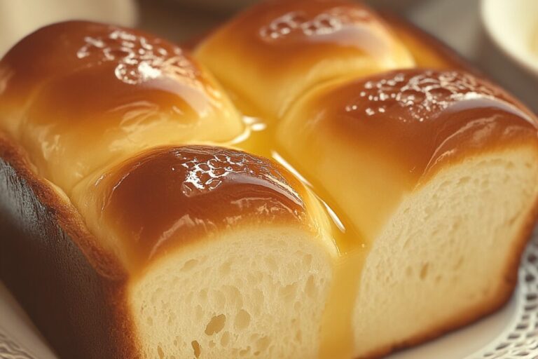 Sweet Condensed Milk Bread