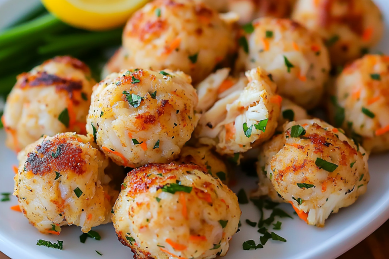 Crab Ball Appetizers