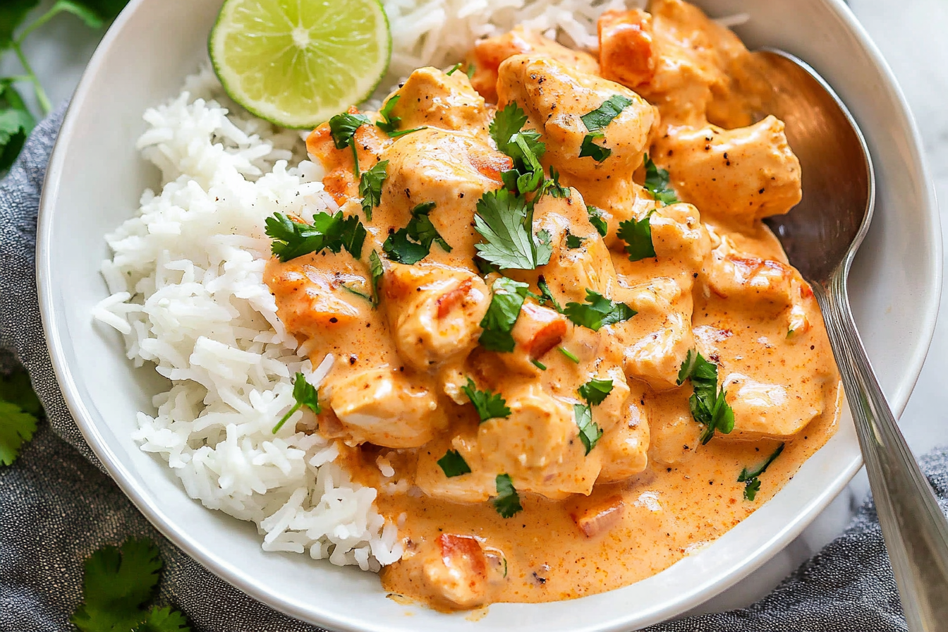 Coconut Chicken Rice Bowl