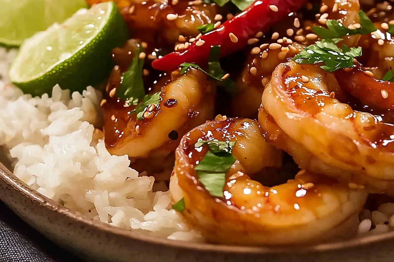 Asian Chilli Garlic Prawns