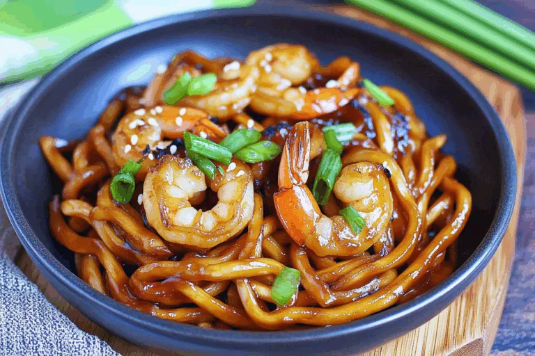 Shrimp Yaki Udon