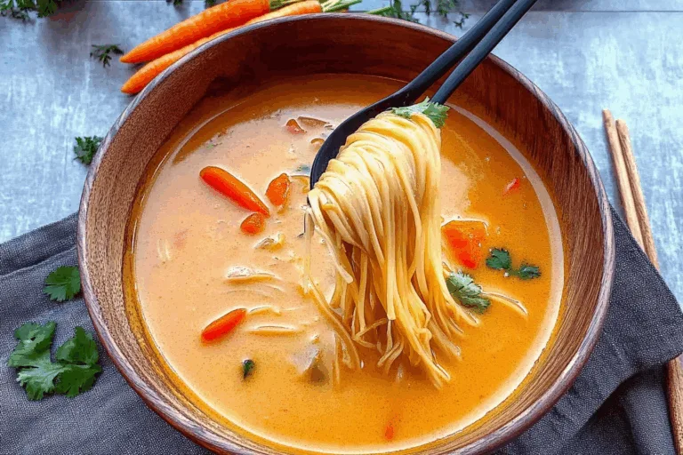 Thai Coconut Curry Soup