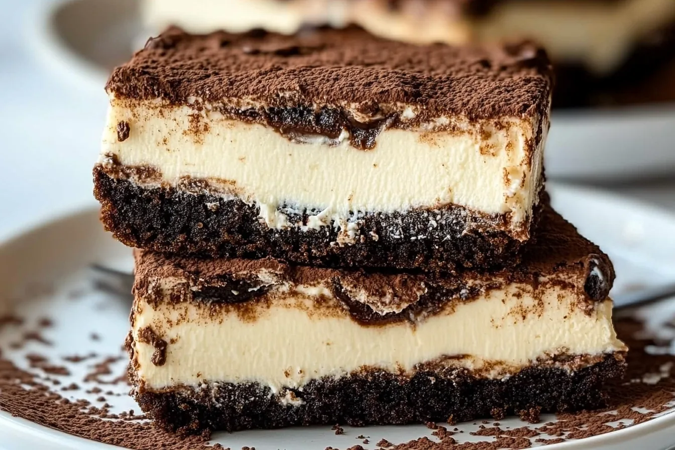 Tiramisu Brownies