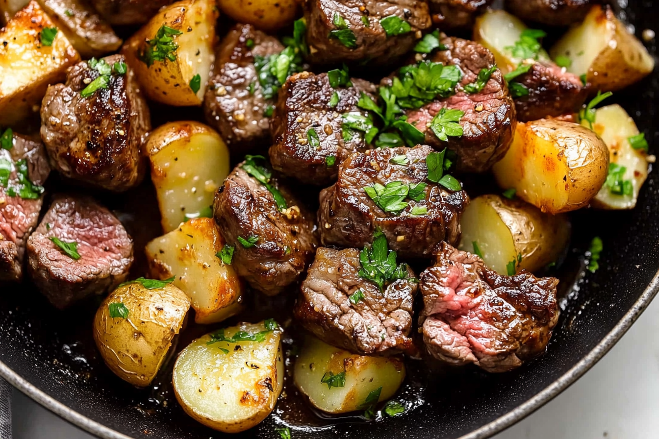 Garlic Butter Steak Bites