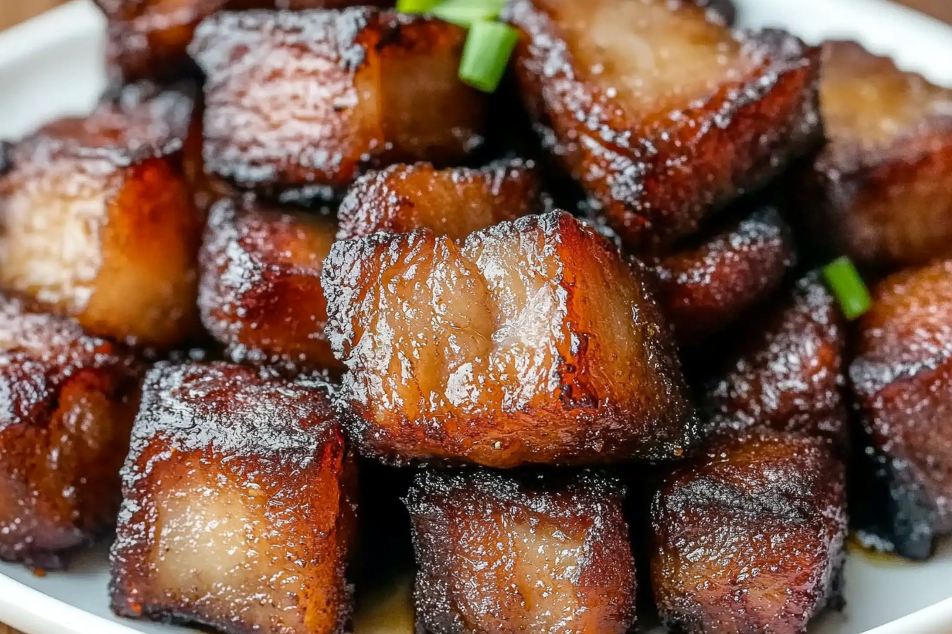 Quick Air Fryer Pork Belly Bites