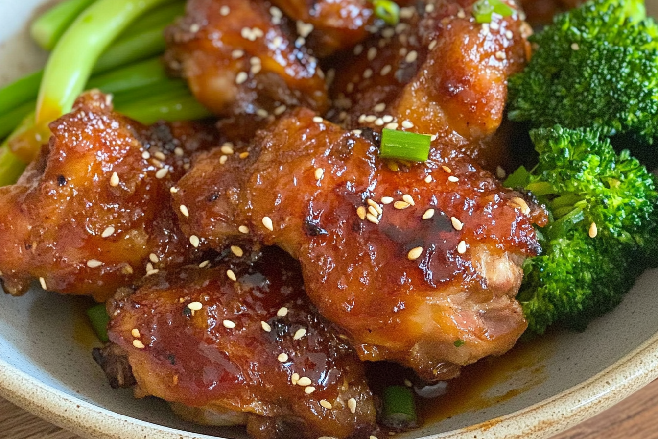 Soy Garlic Chicken Thighs