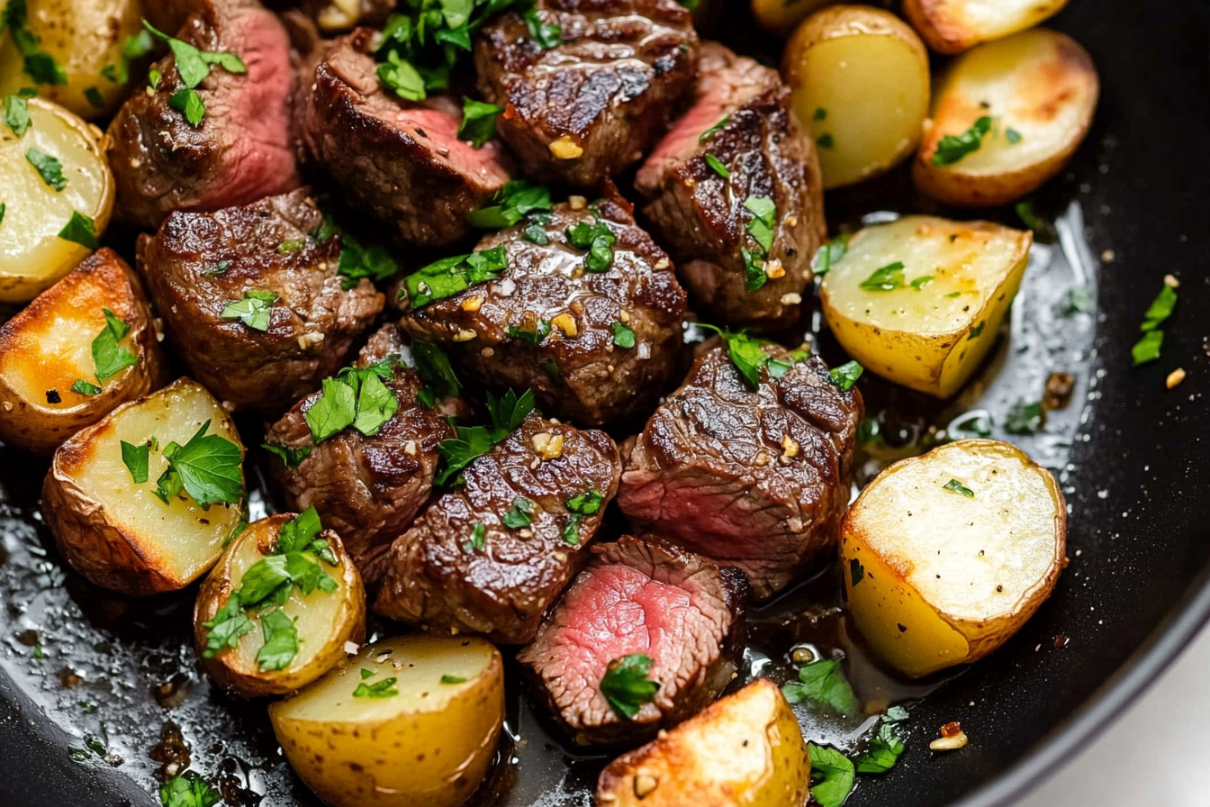 Garlic Butter Steak Bites