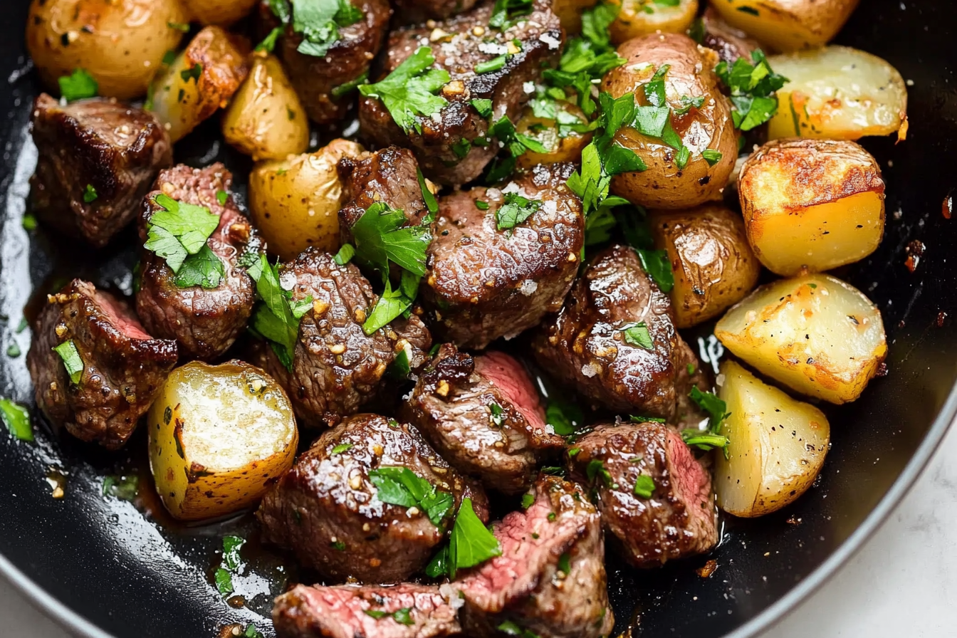 Garlic Butter Steak Bites
