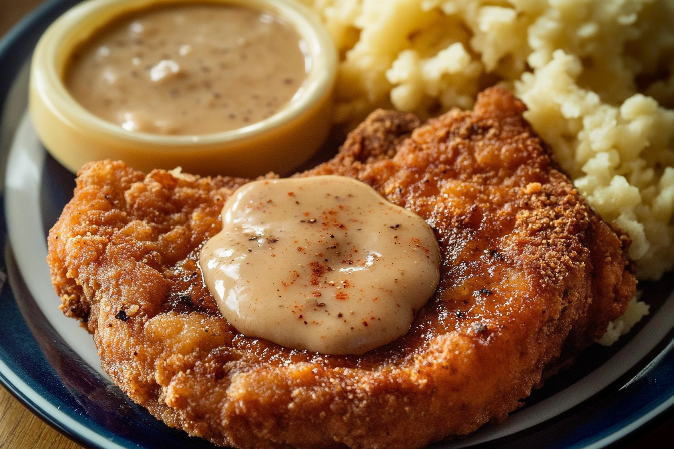 Southern Fried Pork Steak