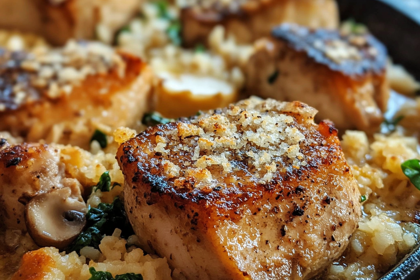 Baked Cheesy Chicken and Rice