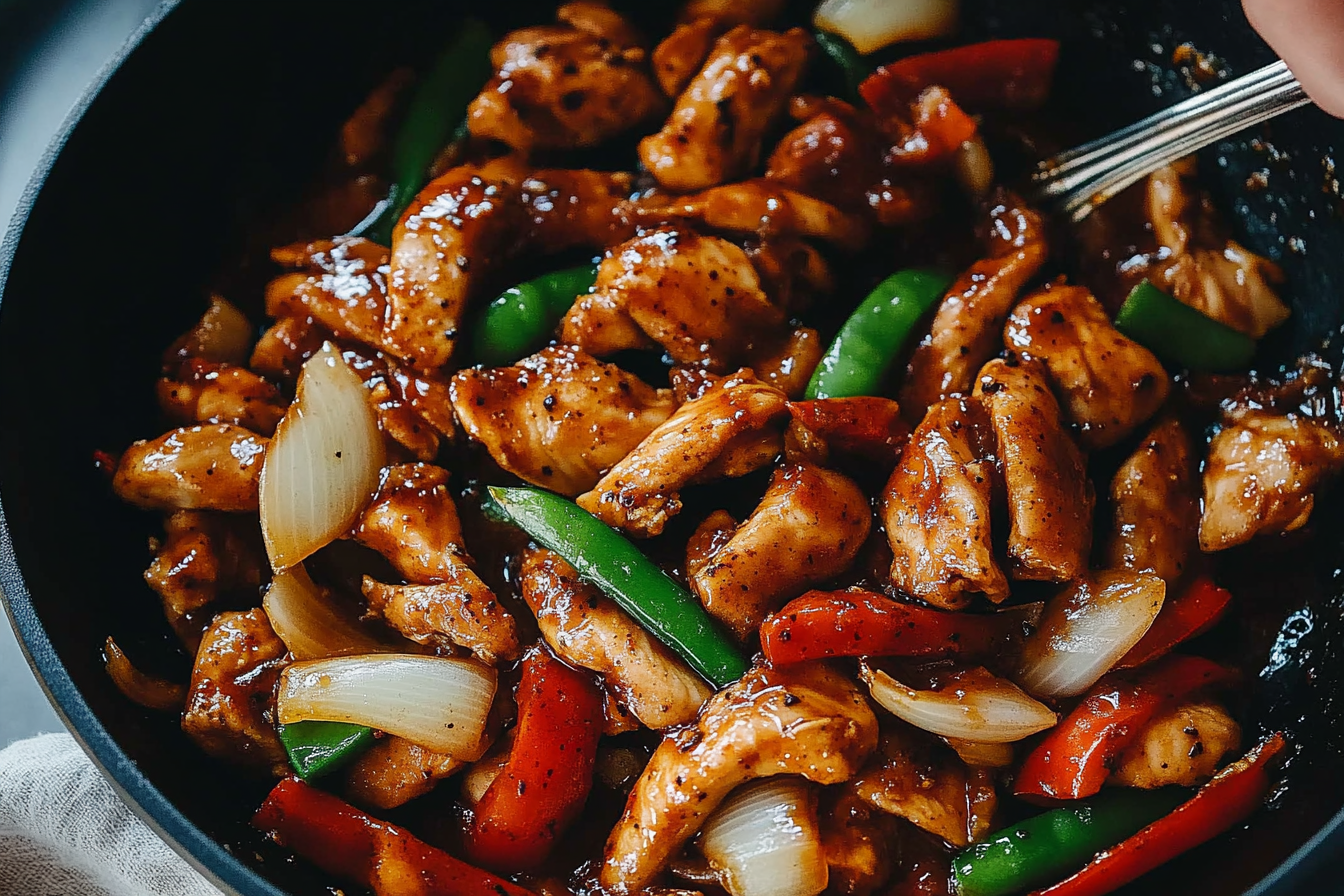 Black Pepper Chicken