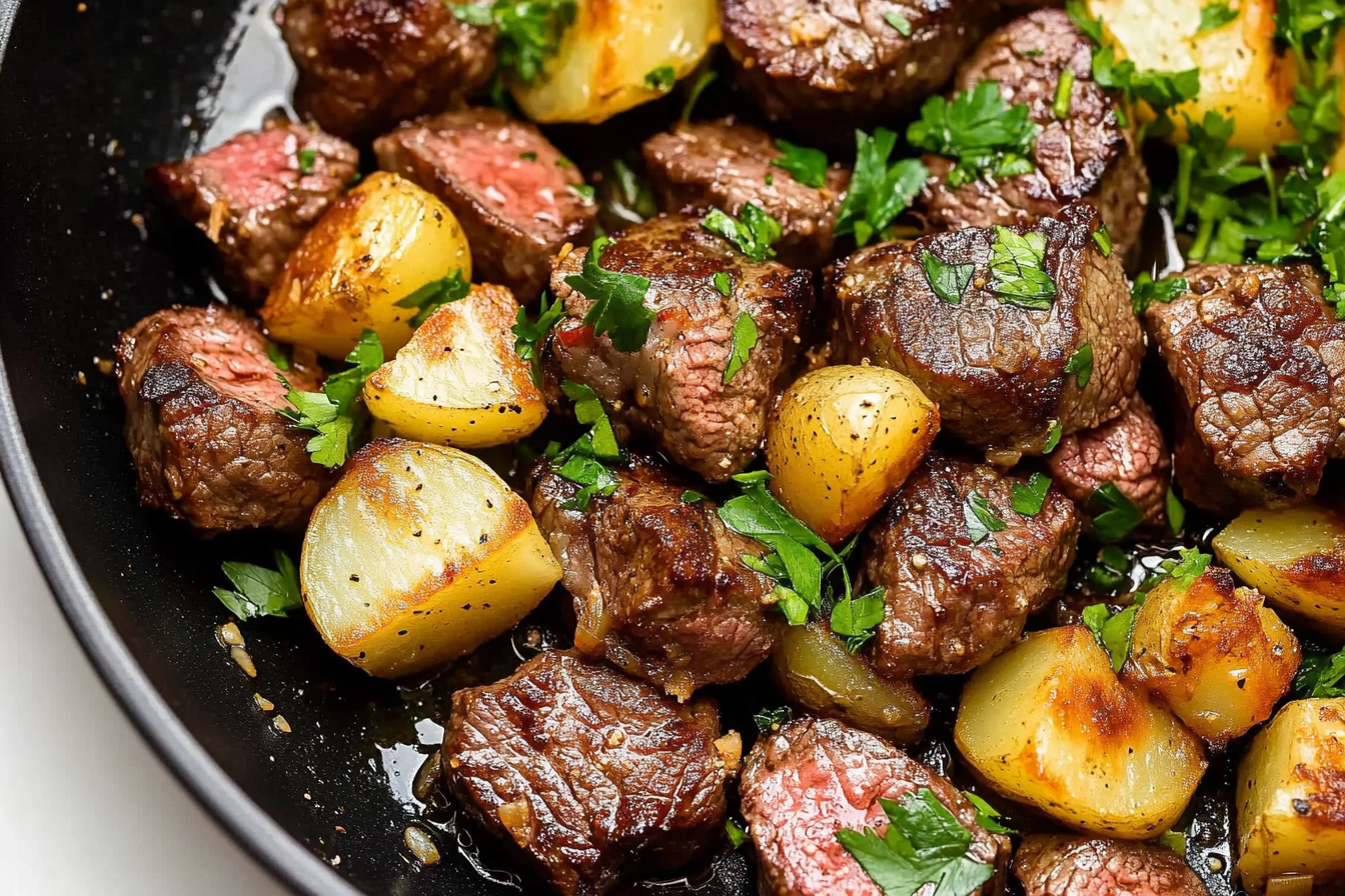 Garlic Butter Steak Bites