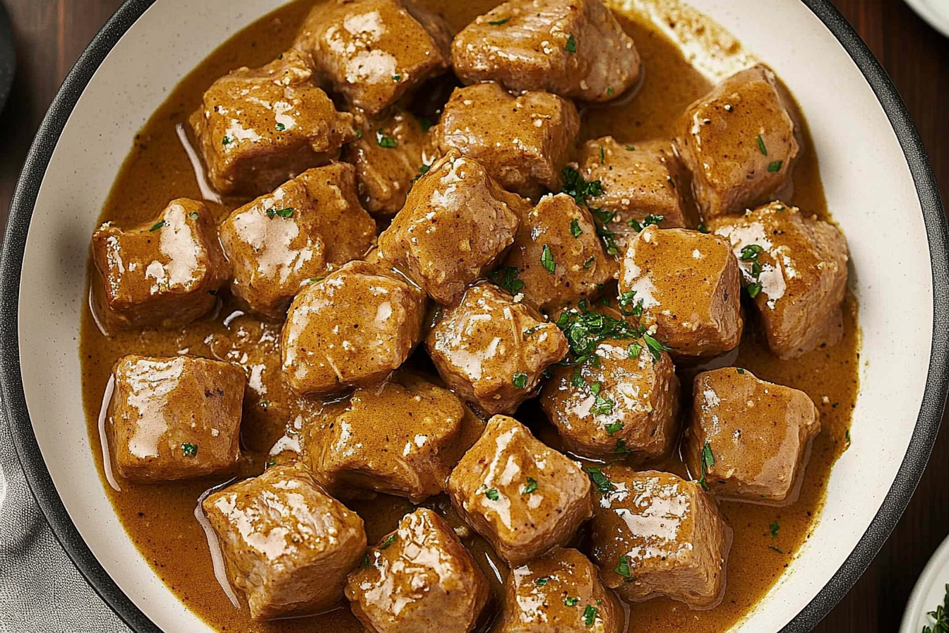 Garlic Pork Bites