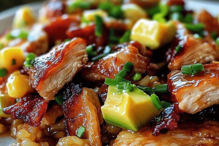 Hawaiian Chicken and Rice Bake