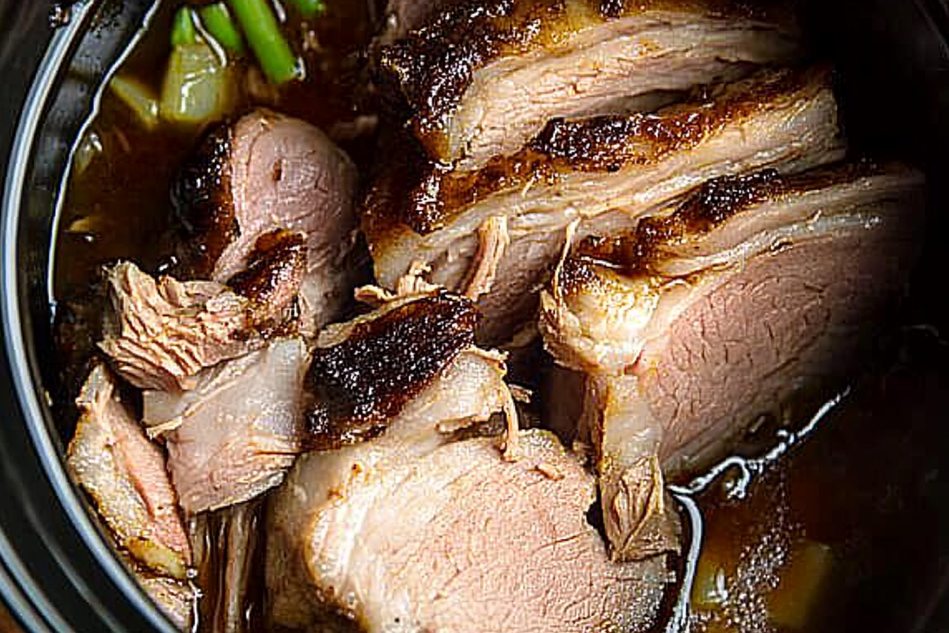 Hawaiian Luau Slow Cooker Pork