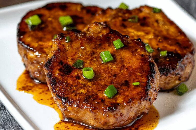 Honey Soy Pork Cutlets