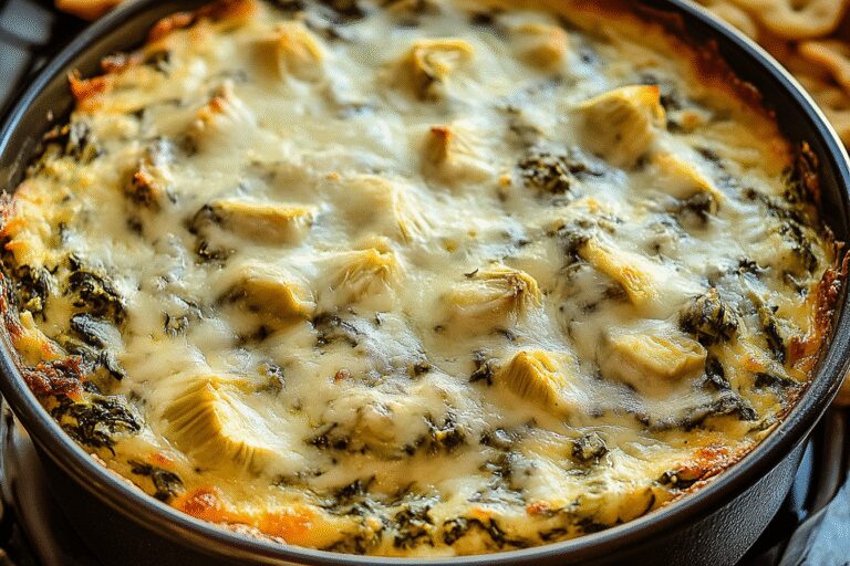 Hot Spinach and Artichoke Dip