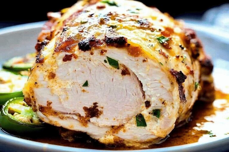 Jalapeno Popper Pork Loin