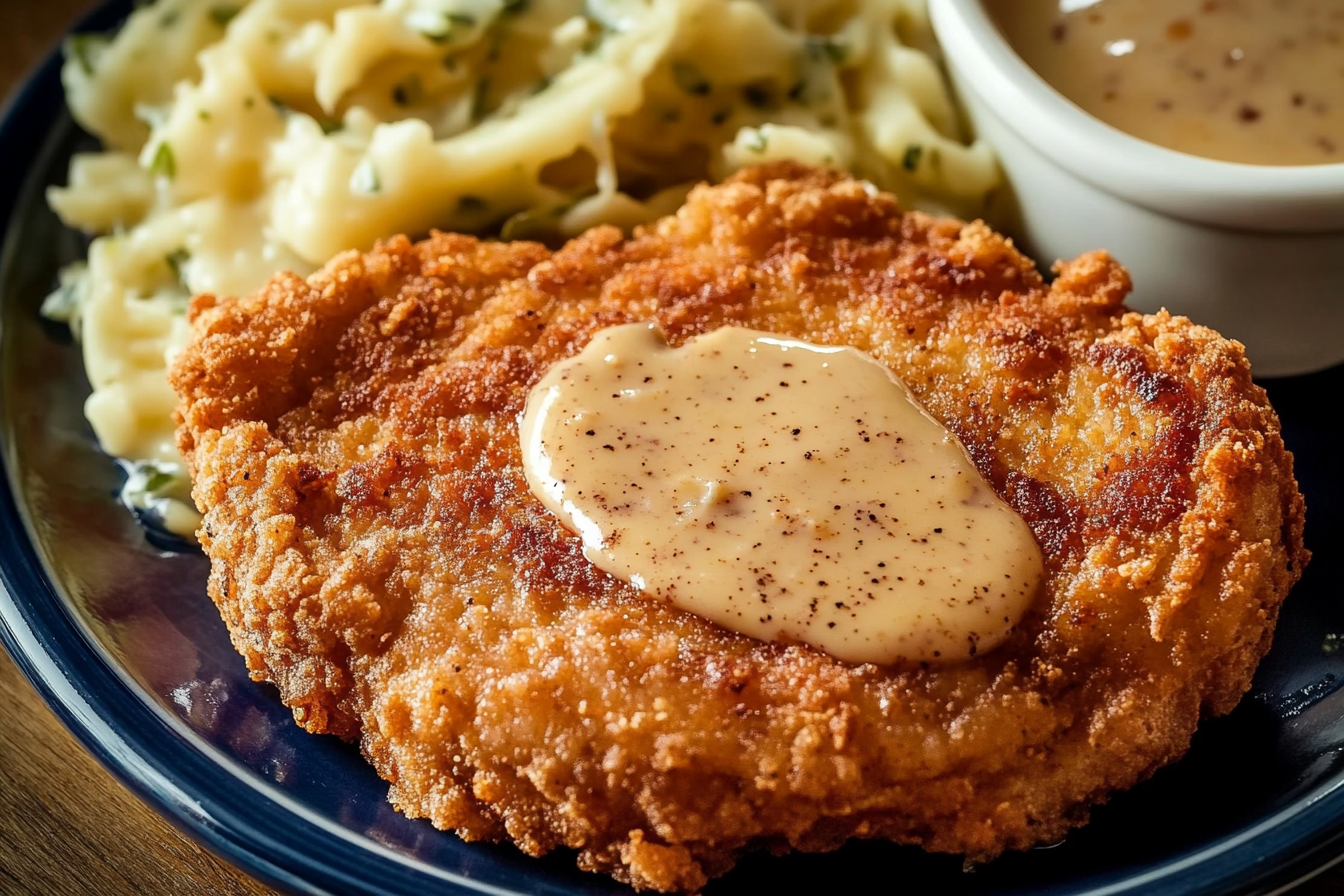 Southern Fried Pork Steak