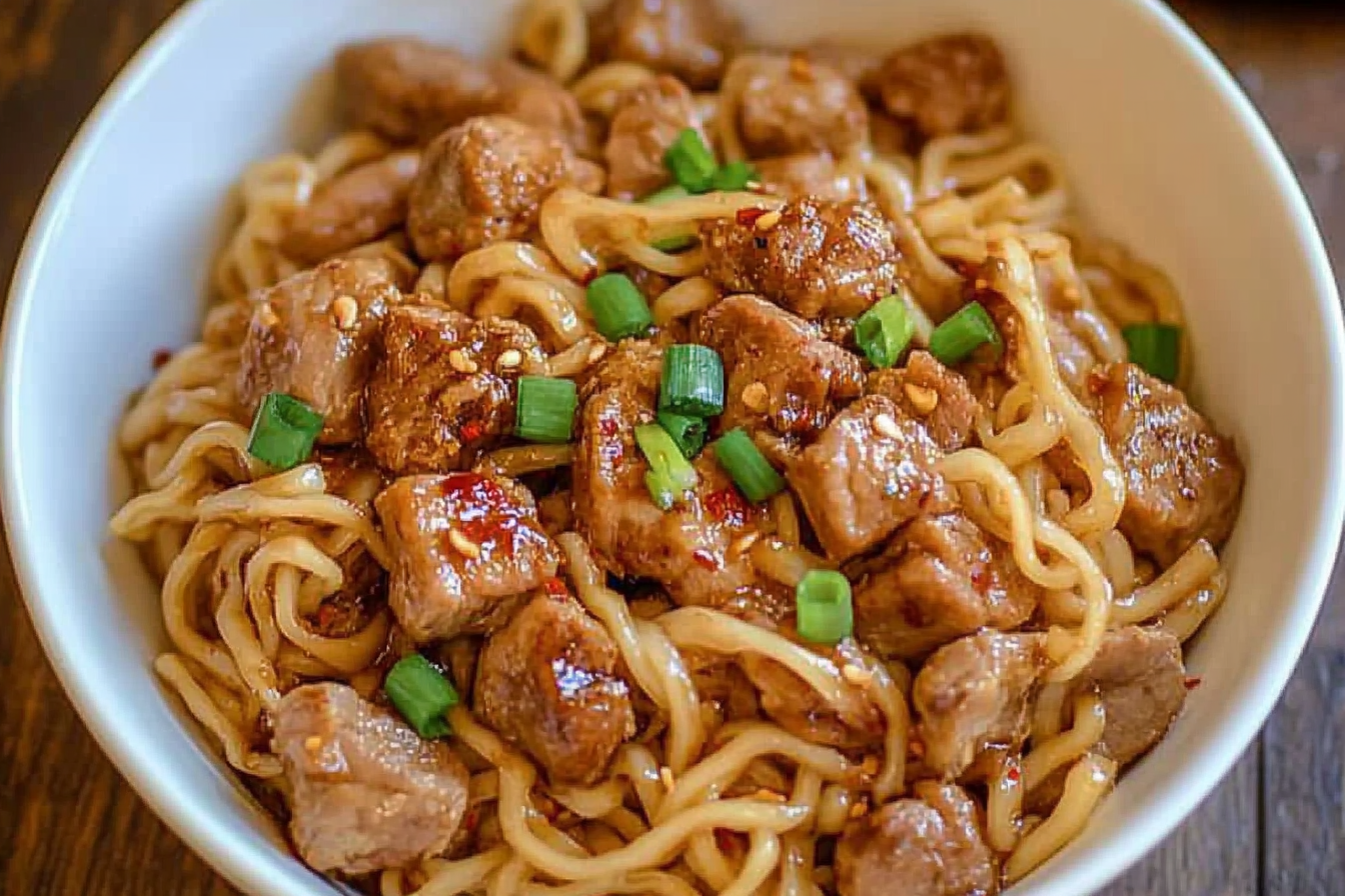 Spicy Pork Noodles