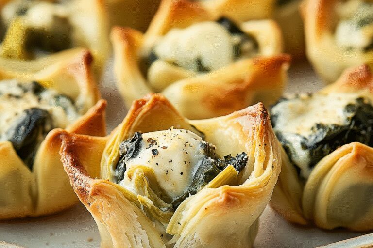 Spinach Artichoke Bites