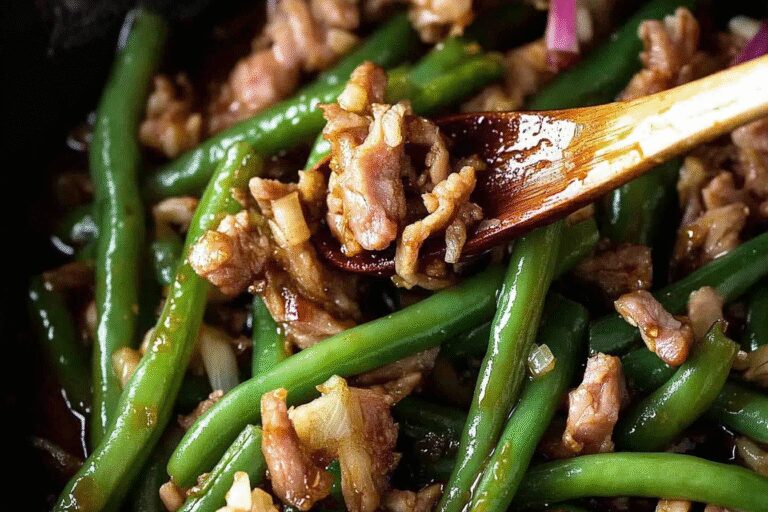 Stir-Fried Green Beans with Pork