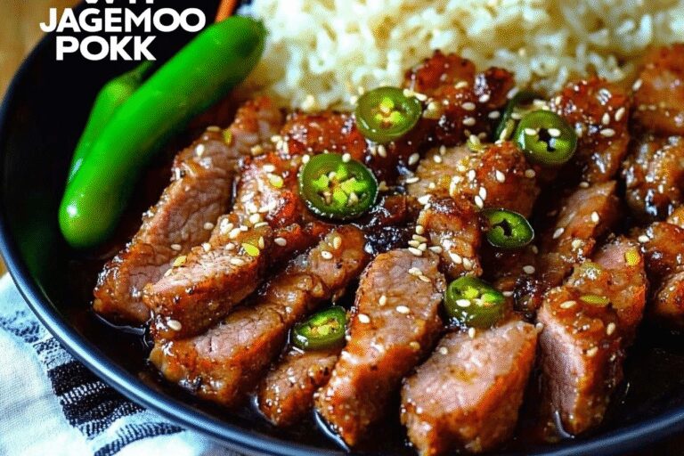 Sweet Jalapeño Pork