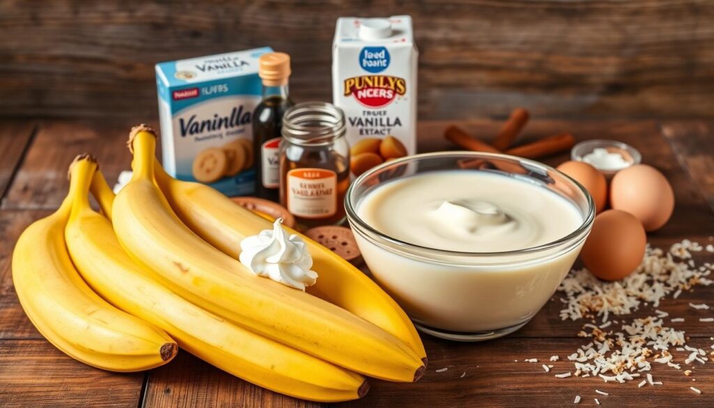 banana pudding ingredients
