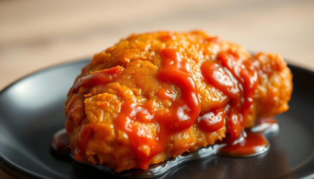 crispy gochujang chicken