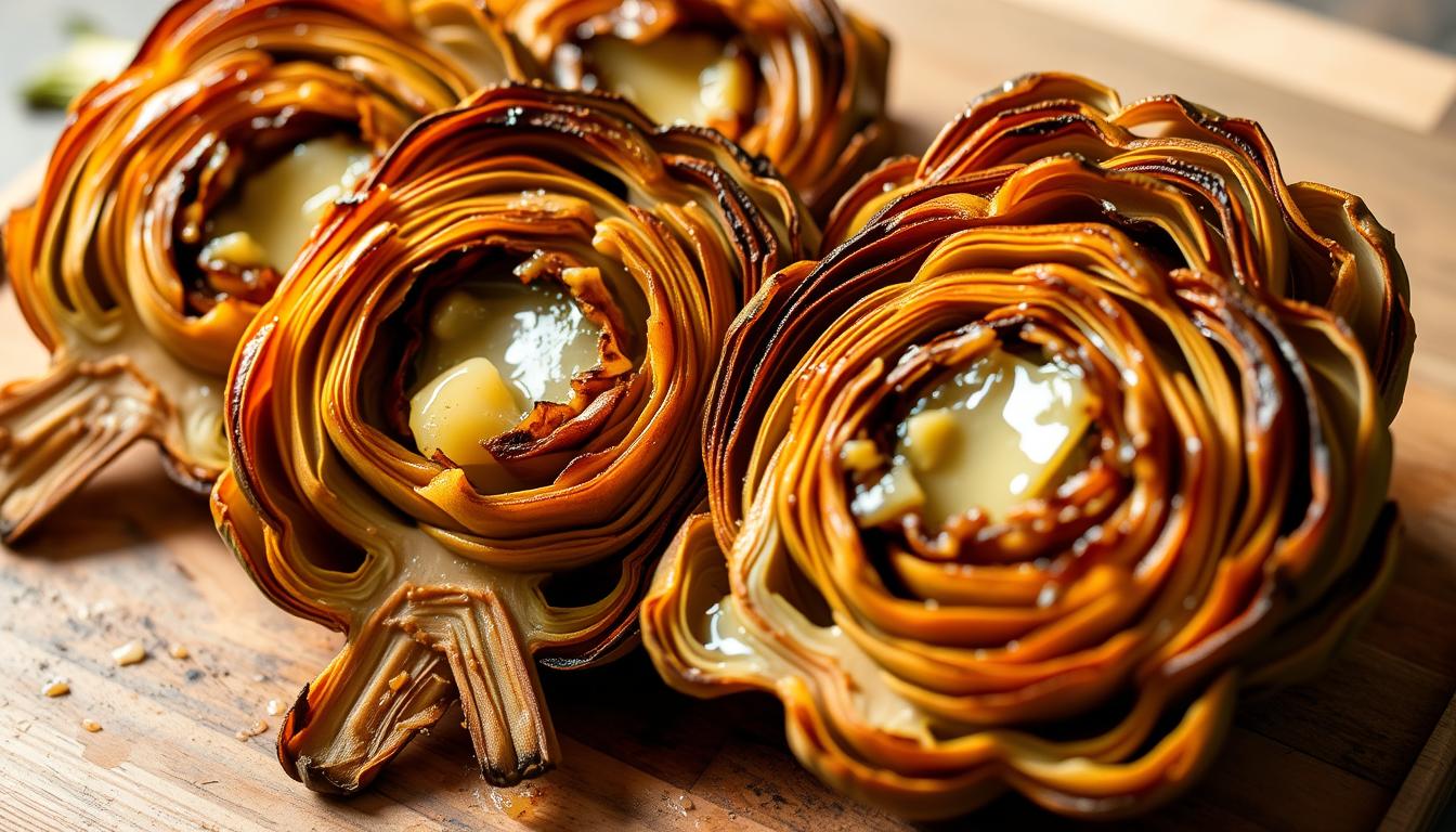 roasted-artichokes-with-garlic-butter