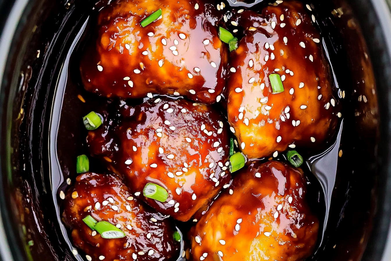 Crockpot Honey Garlic Chicken