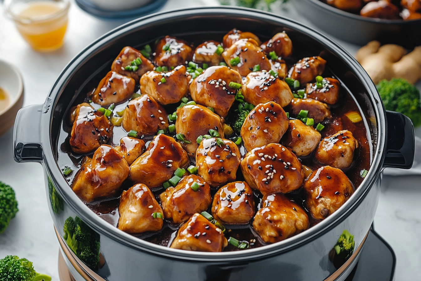 Slow Cooker General Tso's Chicken