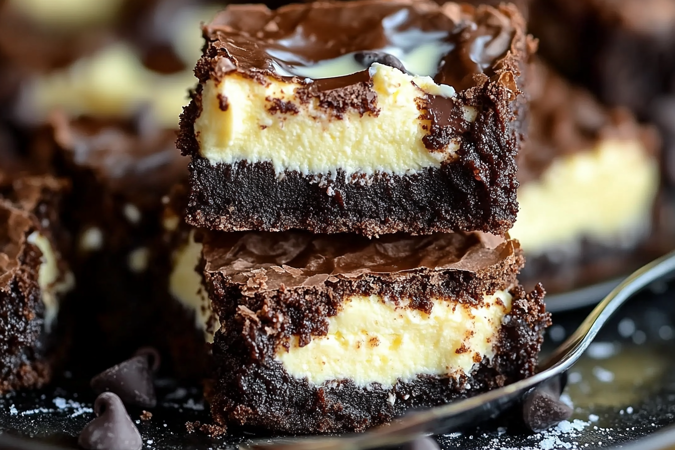 Cheesecake Brownies