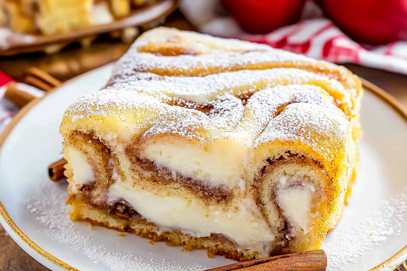 Cinnamon Roll Cake