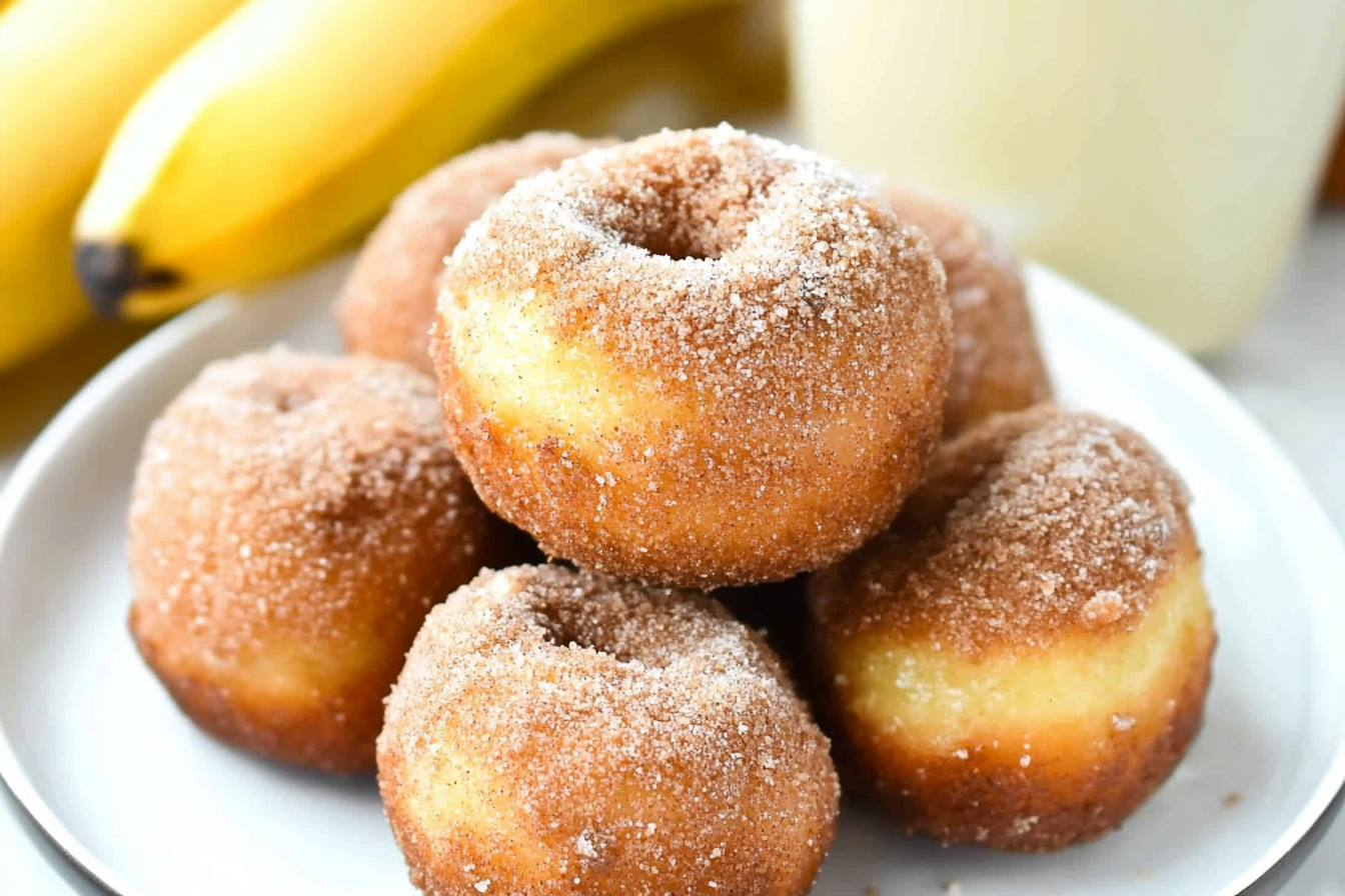 Banana Donut Holes