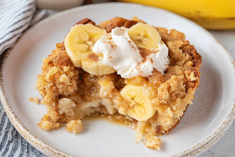 Bananas Foster Cobbler