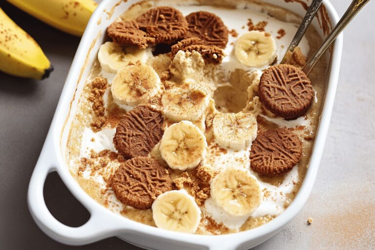 Biscoff Banana Pudding