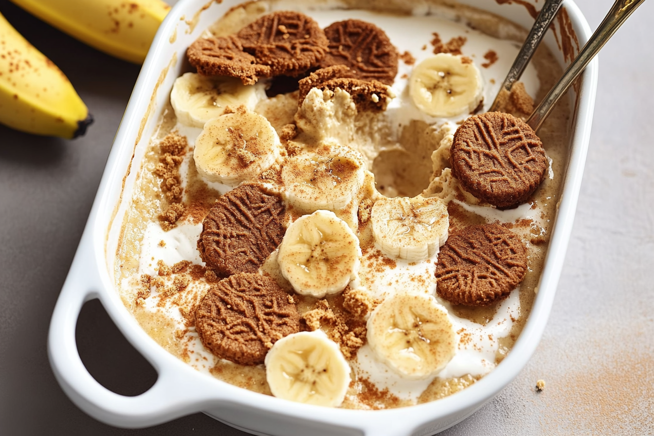 Biscoff Banana Pudding