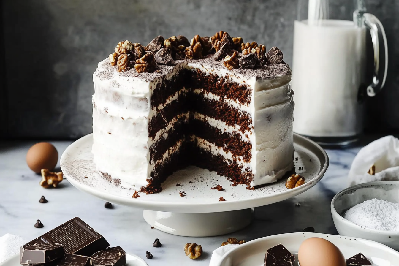 Brownie Cake Recipe