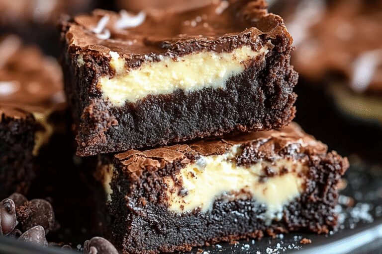 Cheesecake Brownies
