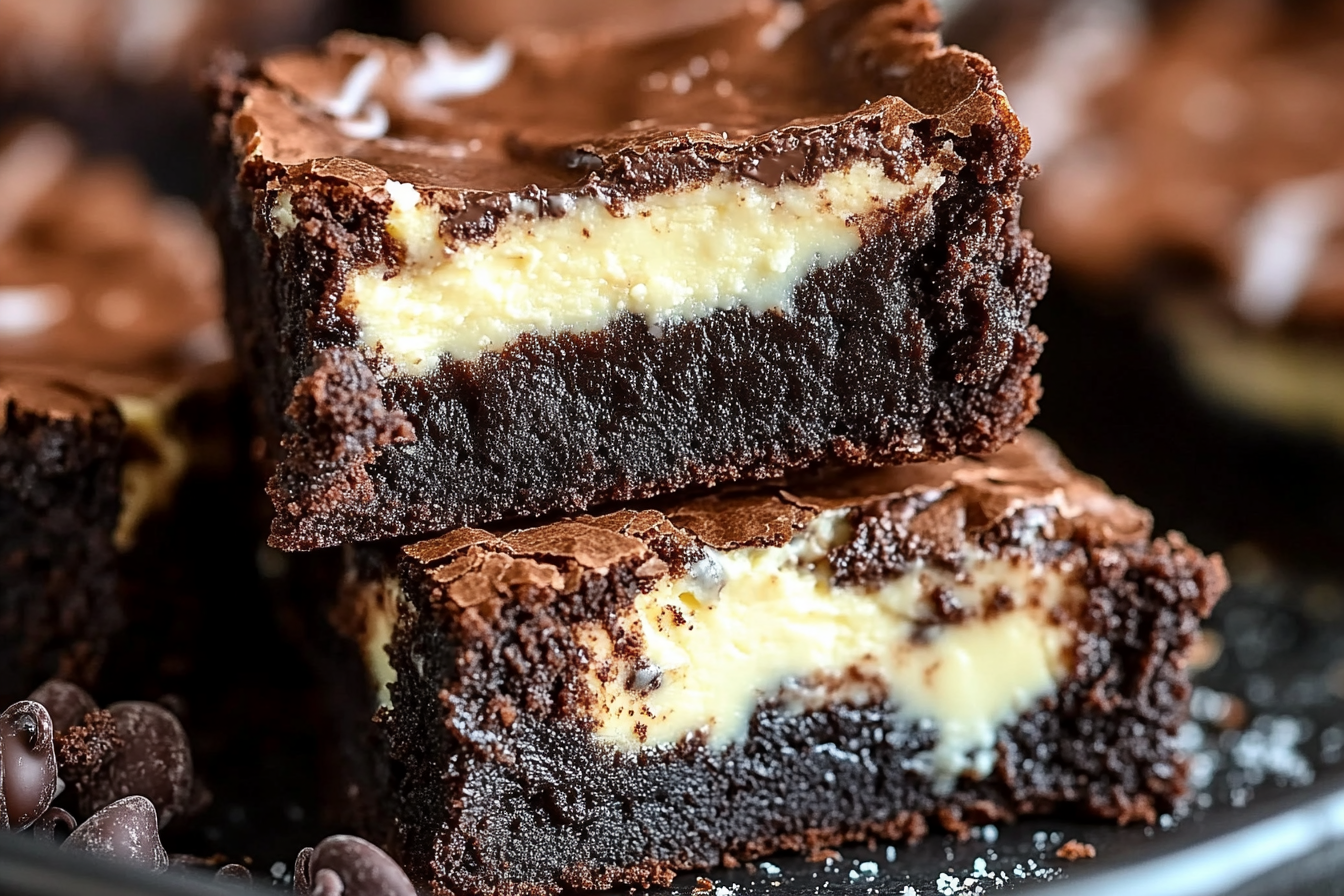 Cheesecake Brownies