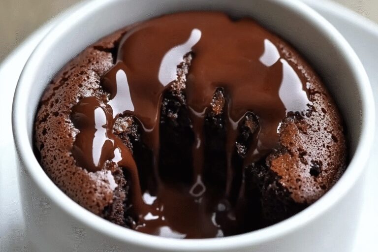 Chocolate Lava Mug Cake