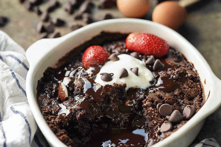Chocolate Self-Saucing Pudding