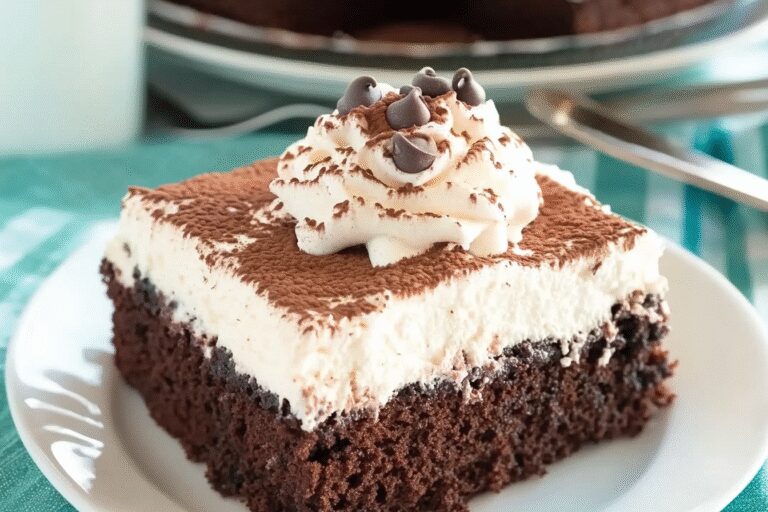 Chocolate Tres Leches Cake