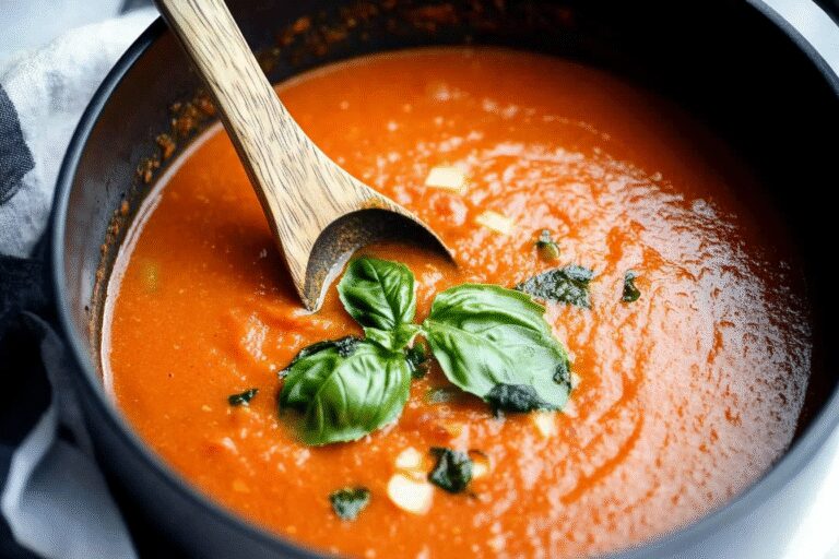 Creamy Tomato Basil Soup