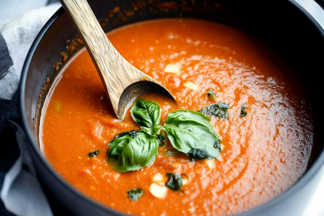 Creamy Tomato Basil Soup